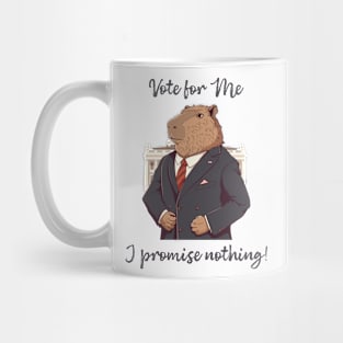 Capybara President. Election Mug